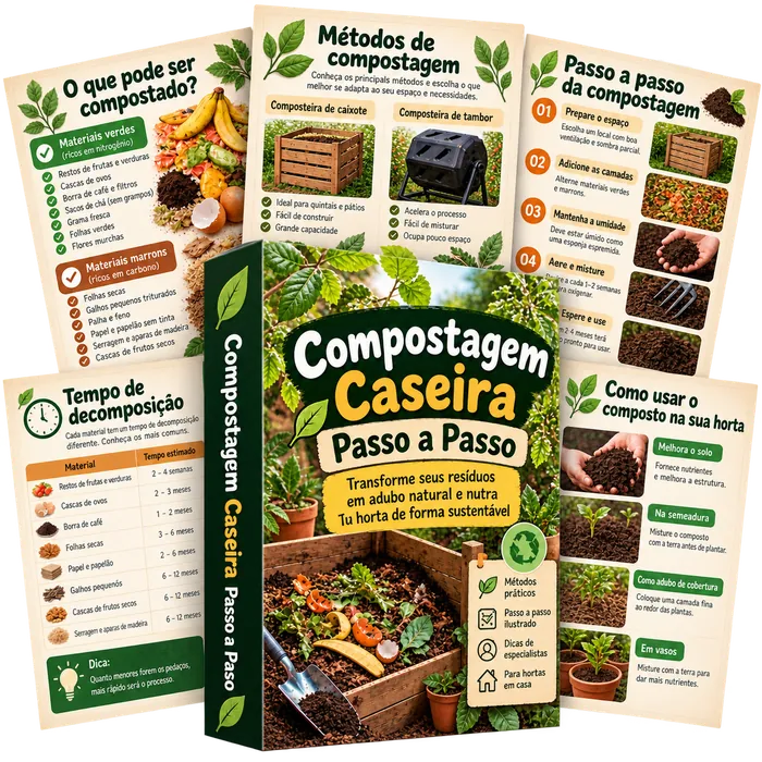 Bônus 04 - Compostagem Caseira Passo a Passo